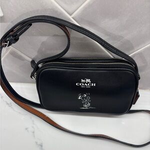 Coach X Peanuts 75th Anniversary Snoopy Crossbody F65195